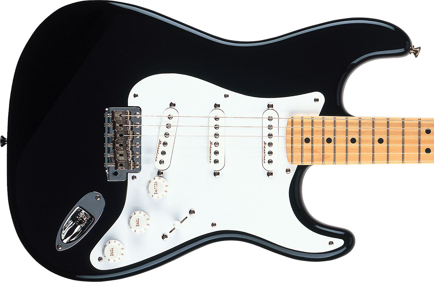 Fender Strat Eric Clapton Usa Signature 3s Trem Mn - Black - E-Gitarre in Str-Form - Variation 2