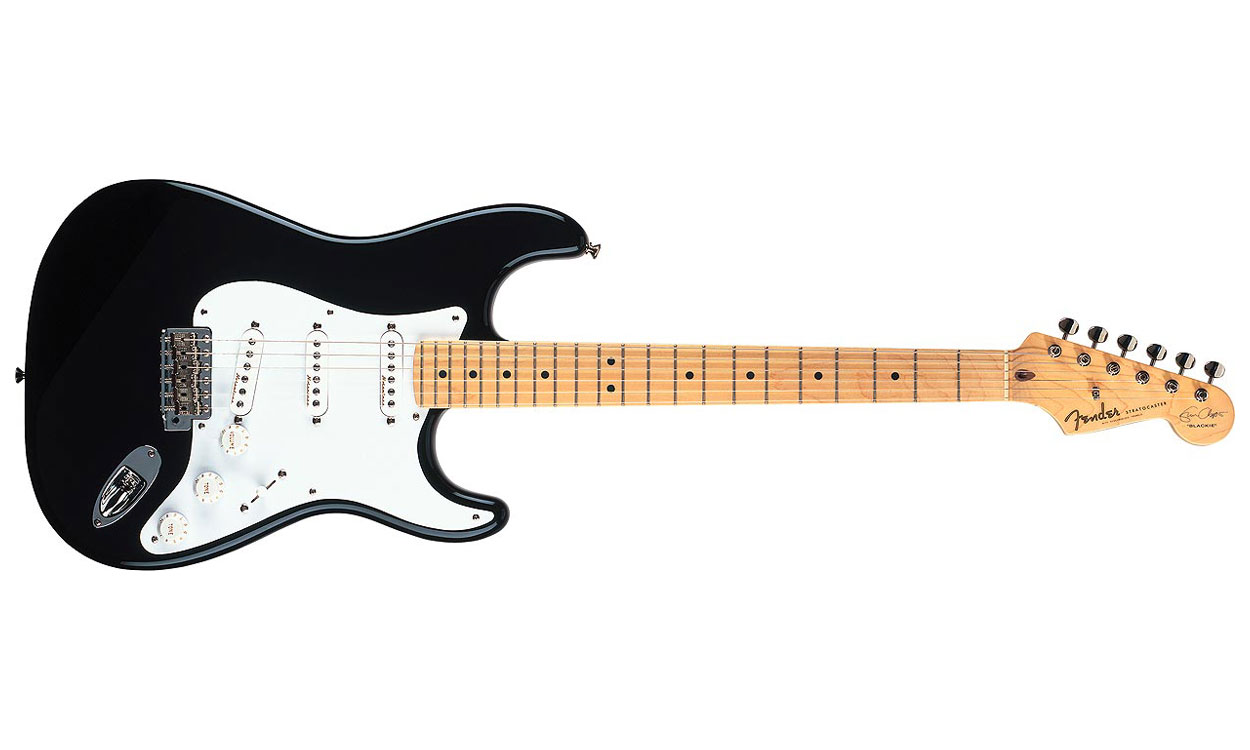 Fender Strat Eric Clapton Usa Signature 3s Trem Mn - Black - E-Gitarre in Str-Form - Variation 1