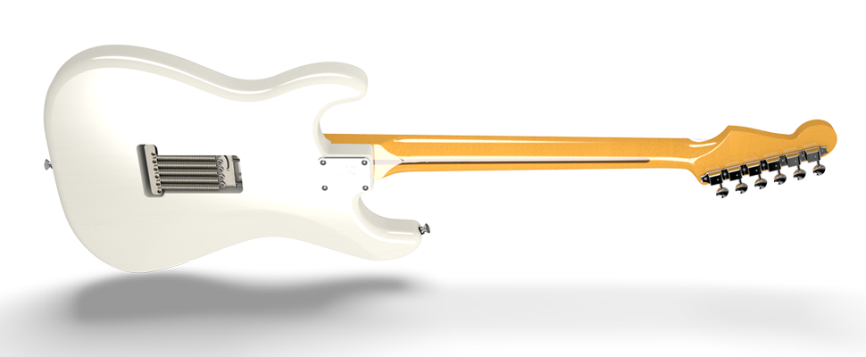 Fender Strat Eric Johnson Usa Sss Mn - White Blonde - E-Gitarre in Str-Form - Variation 2