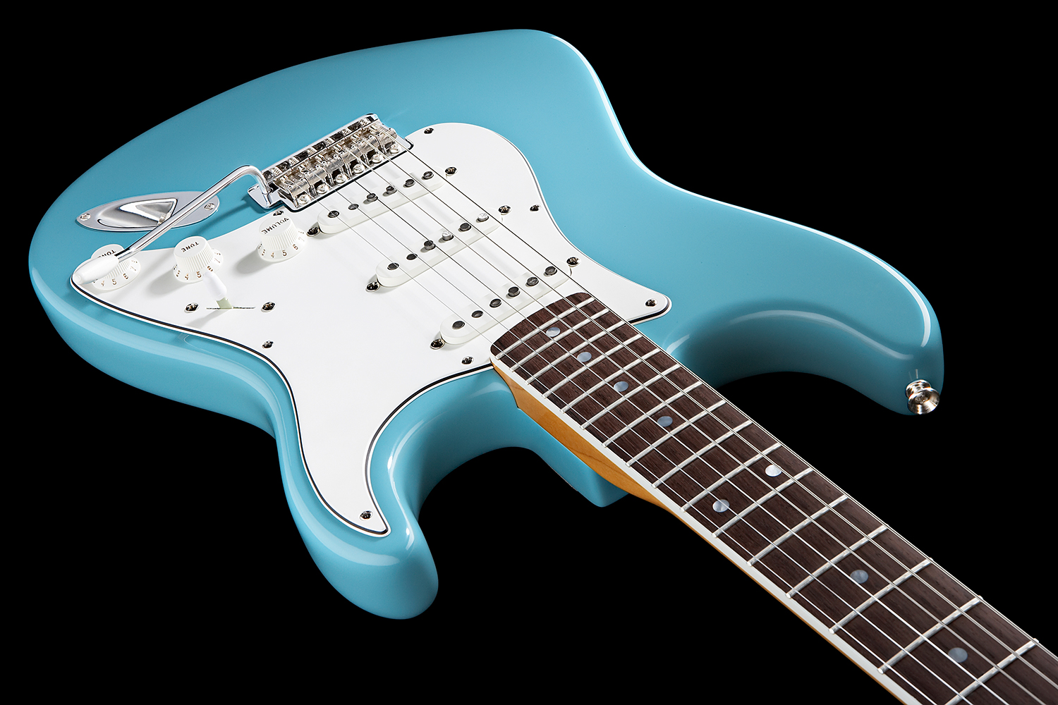 Fender Strat Eric Johnson Usa Sss Rw - Tropical Turquoise - E-Gitarre in Str-Form - Variation 2