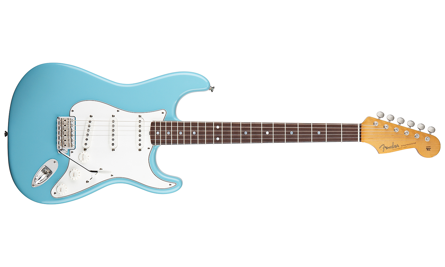 Fender Strat Eric Johnson Usa Sss Rw - Tropical Turquoise - E-Gitarre in Str-Form - Variation 1