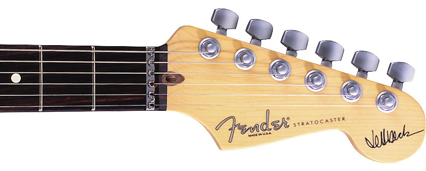 Fender Jeff Beck Strat Usa Signature 3s Trem Rw - Olympic White - E-Gitarre in Str-Form - Variation 4