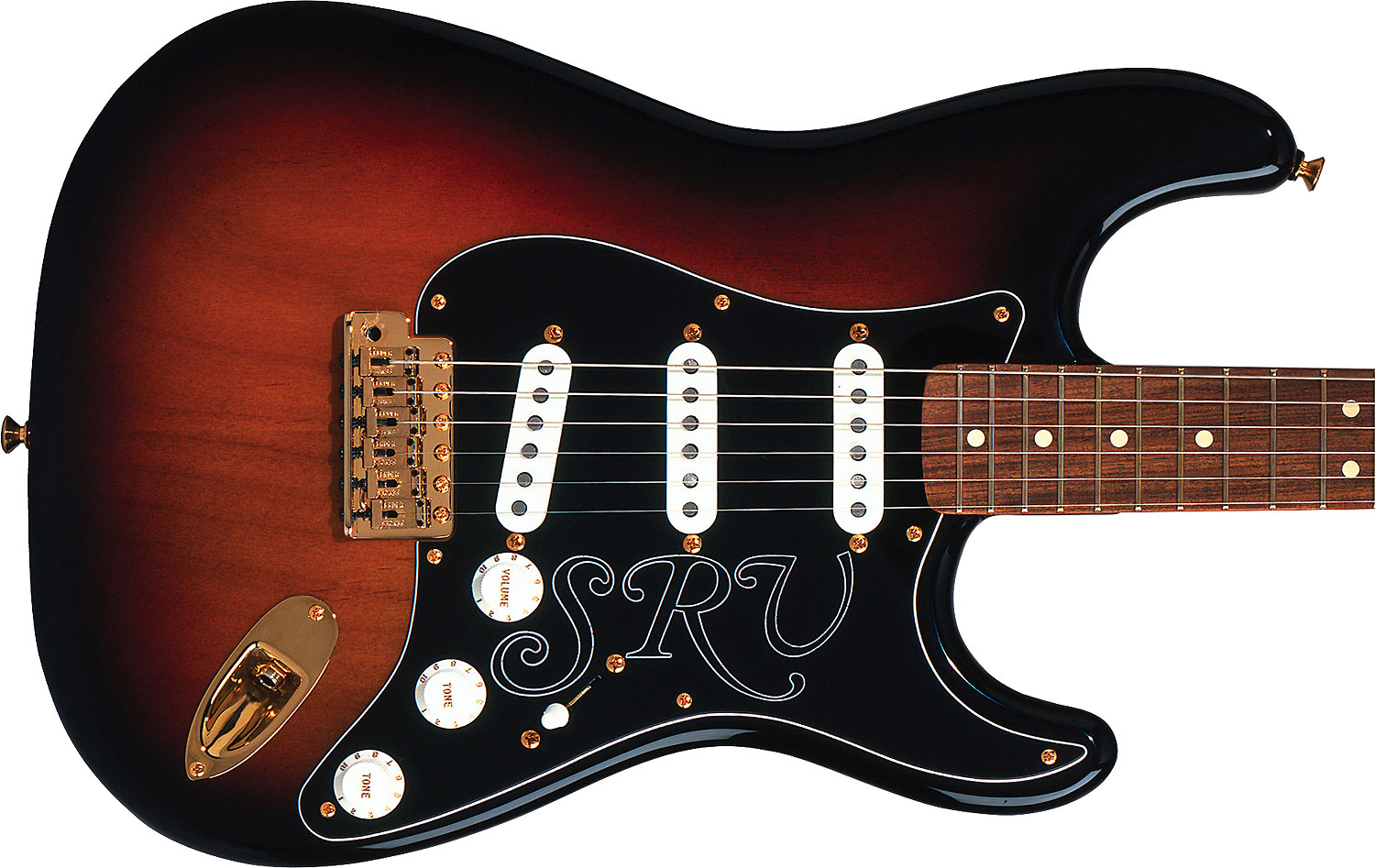 Fender Stevie Ray Vaughan Strat Usa Signature Sss Pf - 3-color Sunburst - E-Gitarre in Str-Form - Variation 2