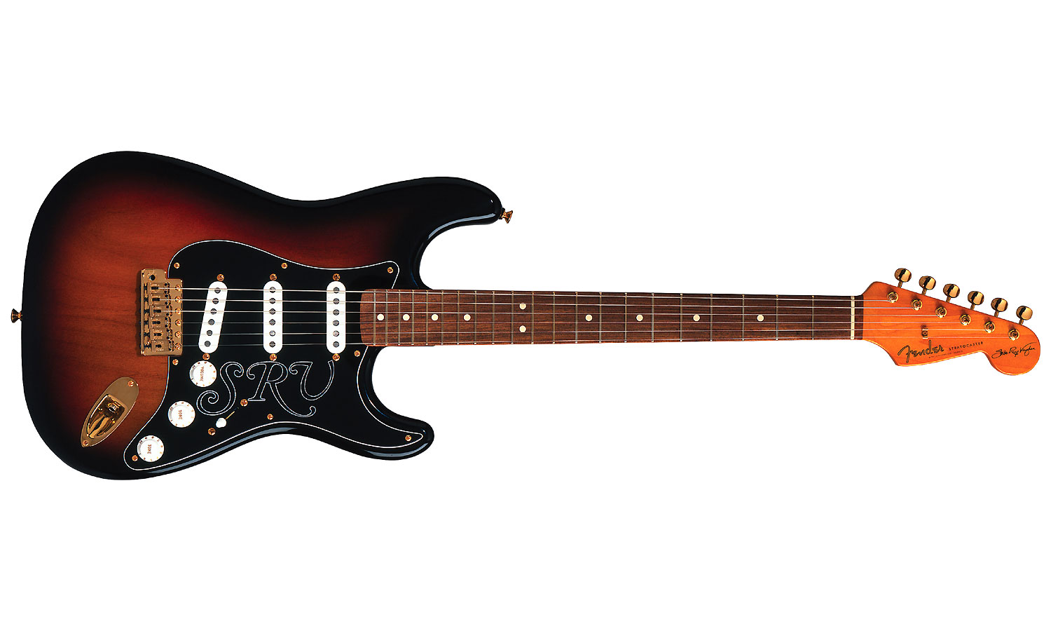 Fender Stevie Ray Vaughan Strat Usa Signature Sss Pf - 3-color Sunburst - E-Gitarre in Str-Form - Variation 1