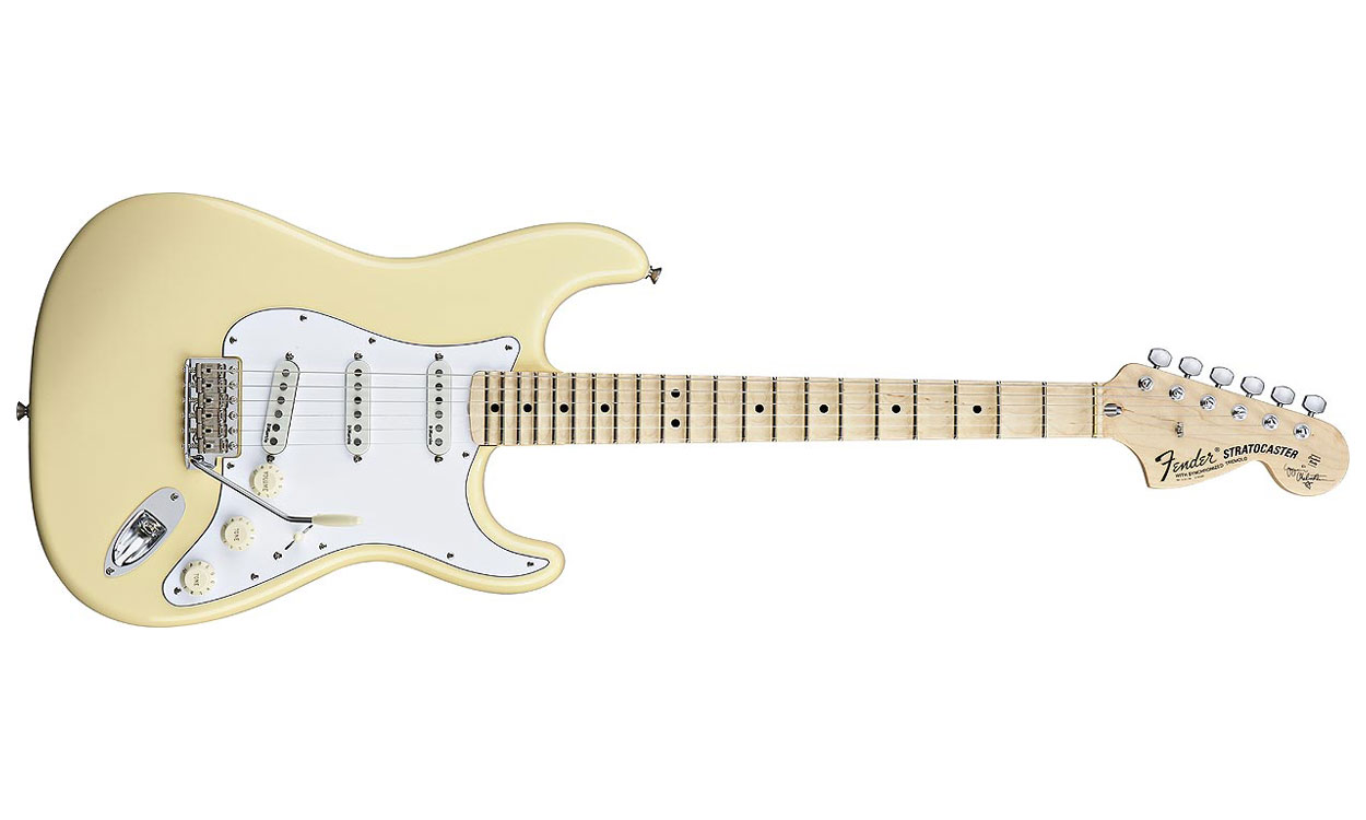 Fender Stratocaster Yngwie Malmsteen (usa, Mn) - Vintage White - E-Gitarre in Str-Form - Variation 1