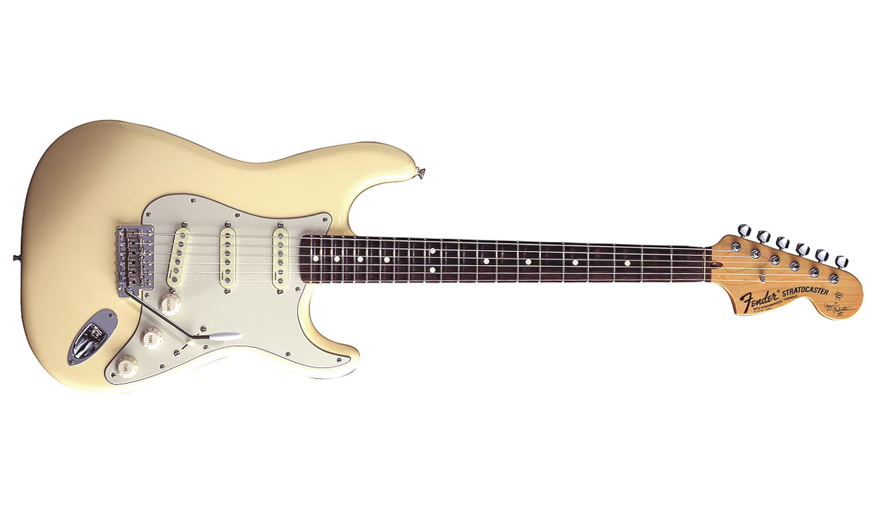 Fender Yngwie Malsteen Strat Artist Usa Signature Rw - Vintage White - E-Gitarre in Str-Form - Variation 1