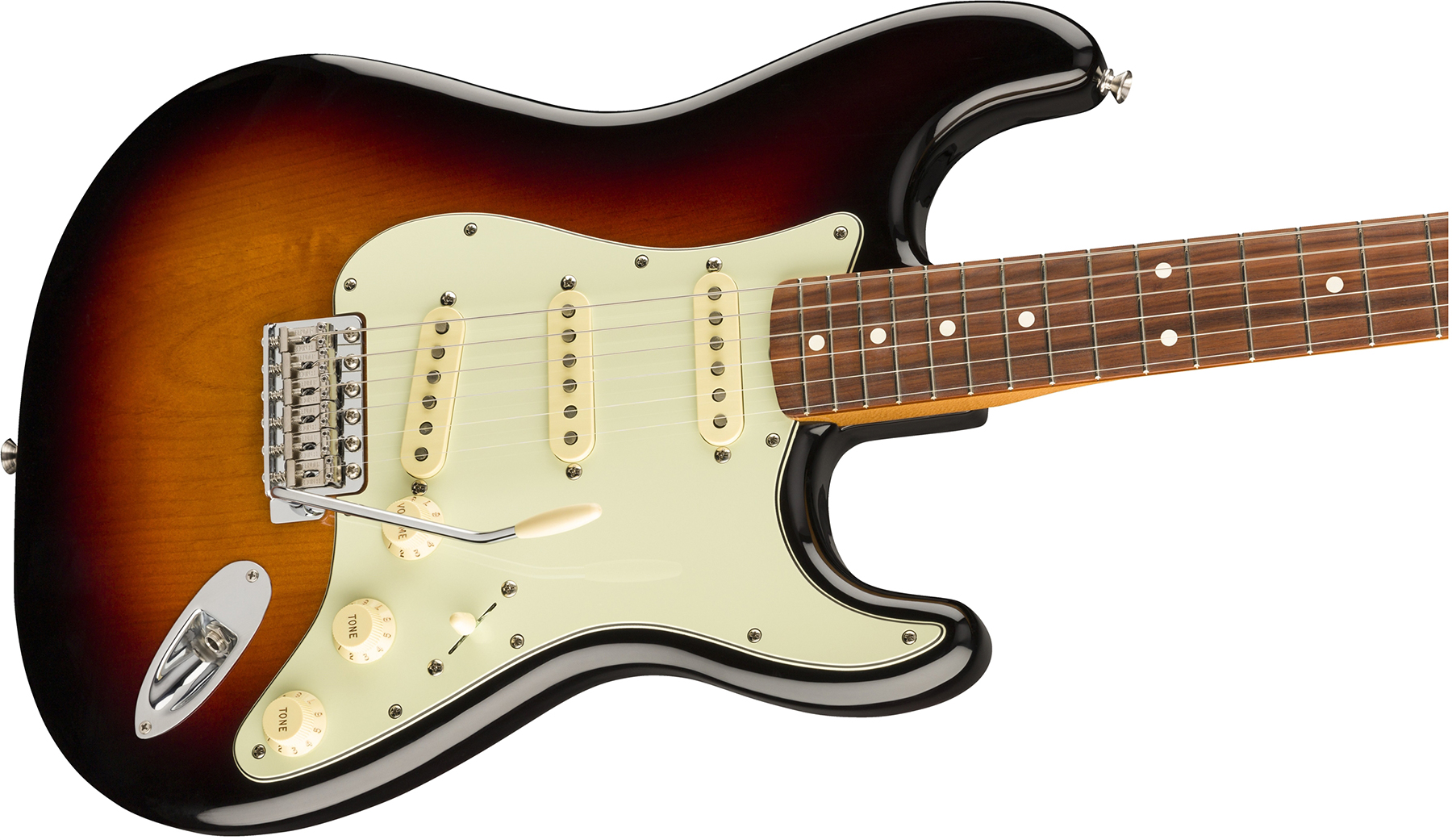 Fender Strat 60s Vintera Vintage Mex Pf - 3-color Sunburst - E-Gitarre in Str-Form - Variation 2