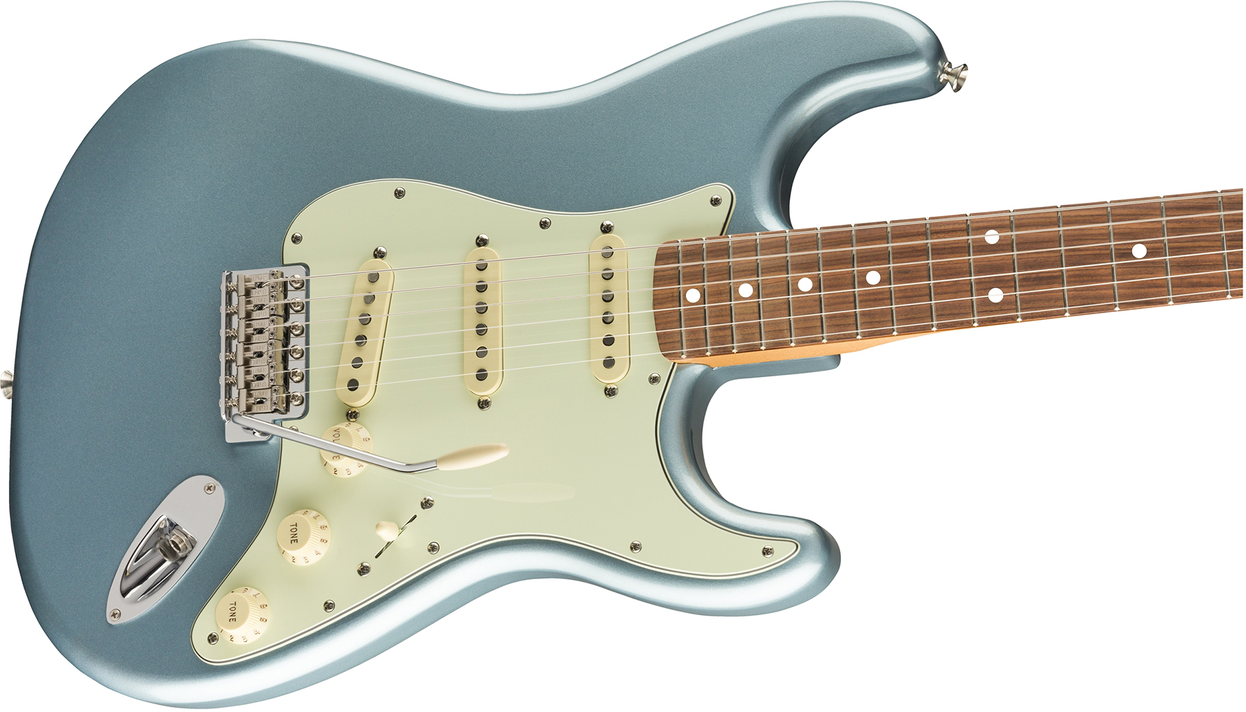 Fender Strat 60s Vintera Vintage Mex Pf - Ice Blue Metallic - E-Gitarre in Str-Form - Variation 2