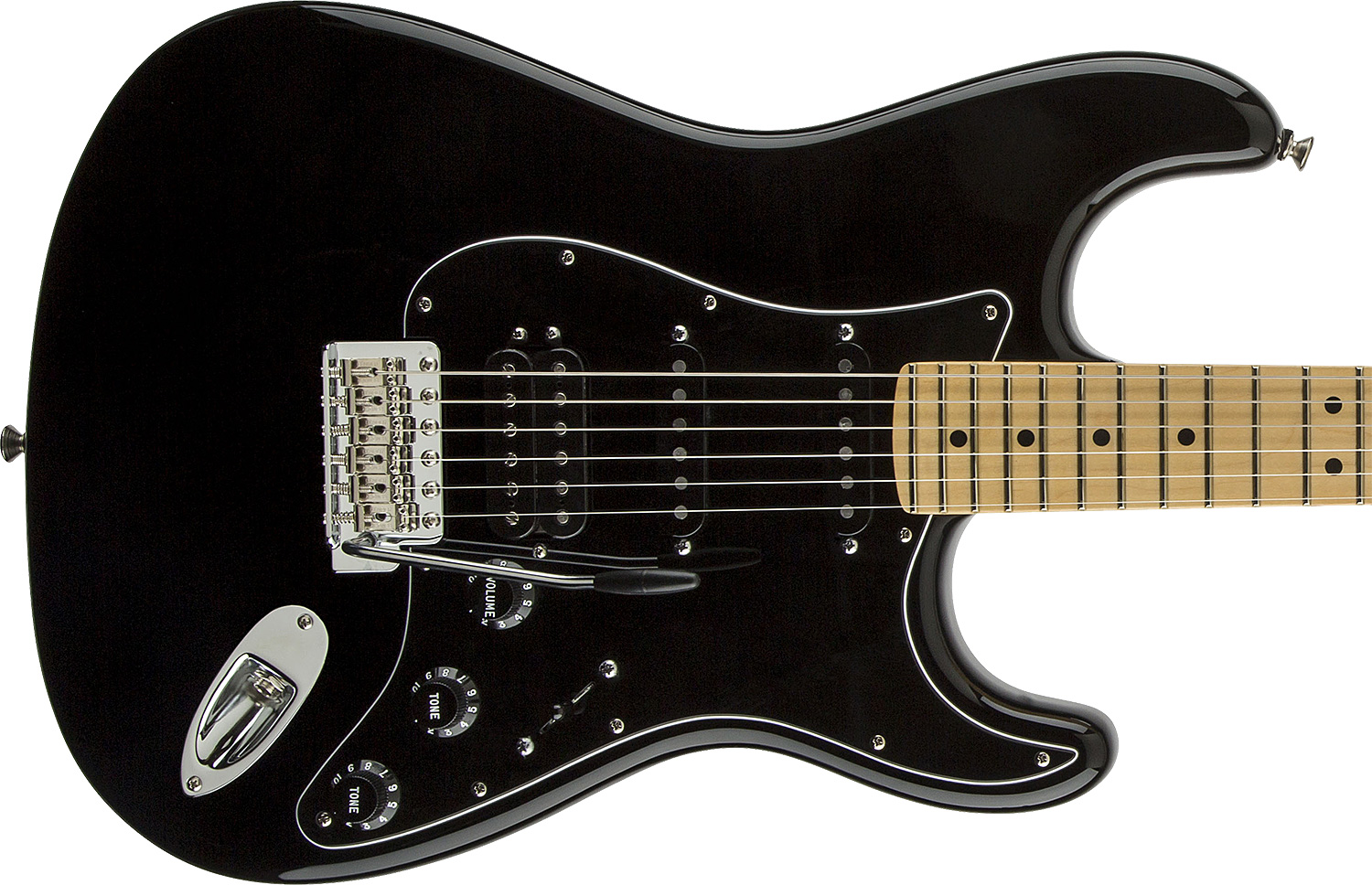 Fender Stratocaster American Special Hss Usa Mn - Black - E-Gitarre in Str-Form - Variation 2