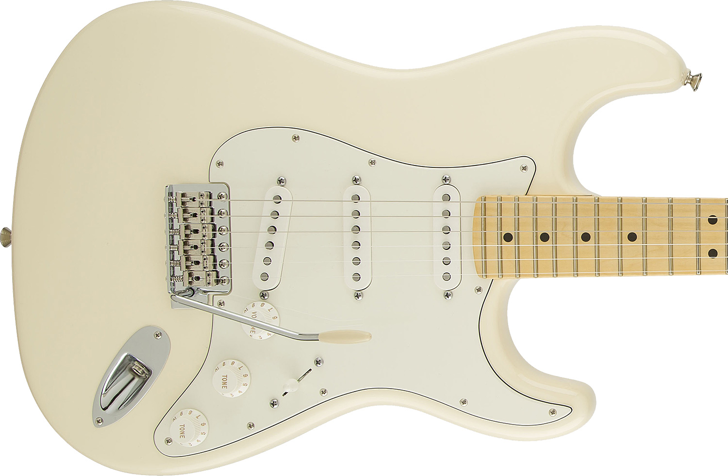 Fender Strat American Special Usa Mn - Olympic White - E-Gitarre in Str-Form - Variation 2