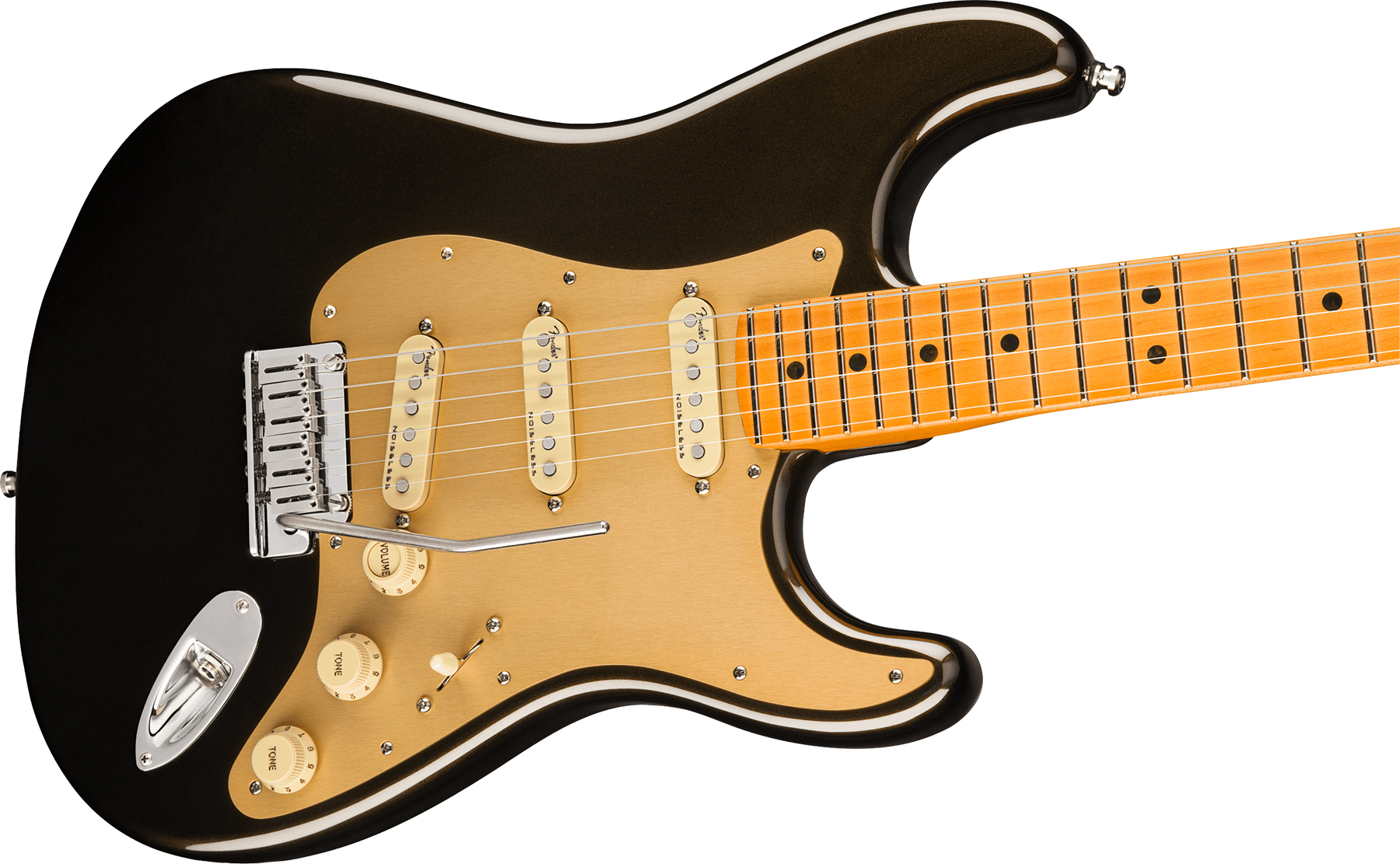Fender Strat American Ultra 2019 Usa Mn - Texas Tea - E-Gitarre in Str-Form - Variation 2
