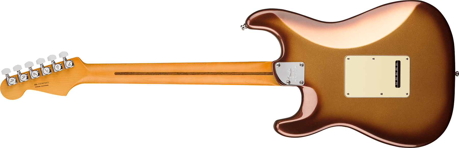 Fender Strat American Ultra 2019 Usa Mn - Mocha Burst - E-Gitarre in Str-Form - Variation 2