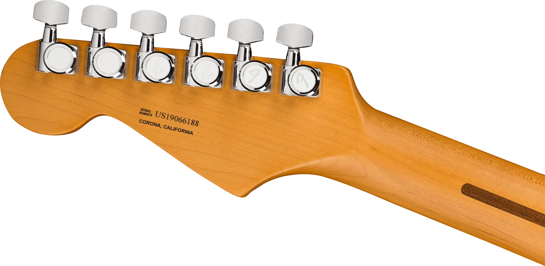 Fender Strat American Ultra 2019 Usa Mn - Texas Tea - E-Gitarre in Str-Form - Variation 3