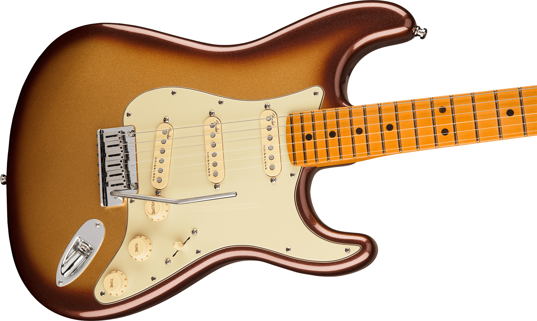 Fender Strat American Ultra 2019 Usa Mn - Mocha Burst - E-Gitarre in Str-Form - Variation 3
