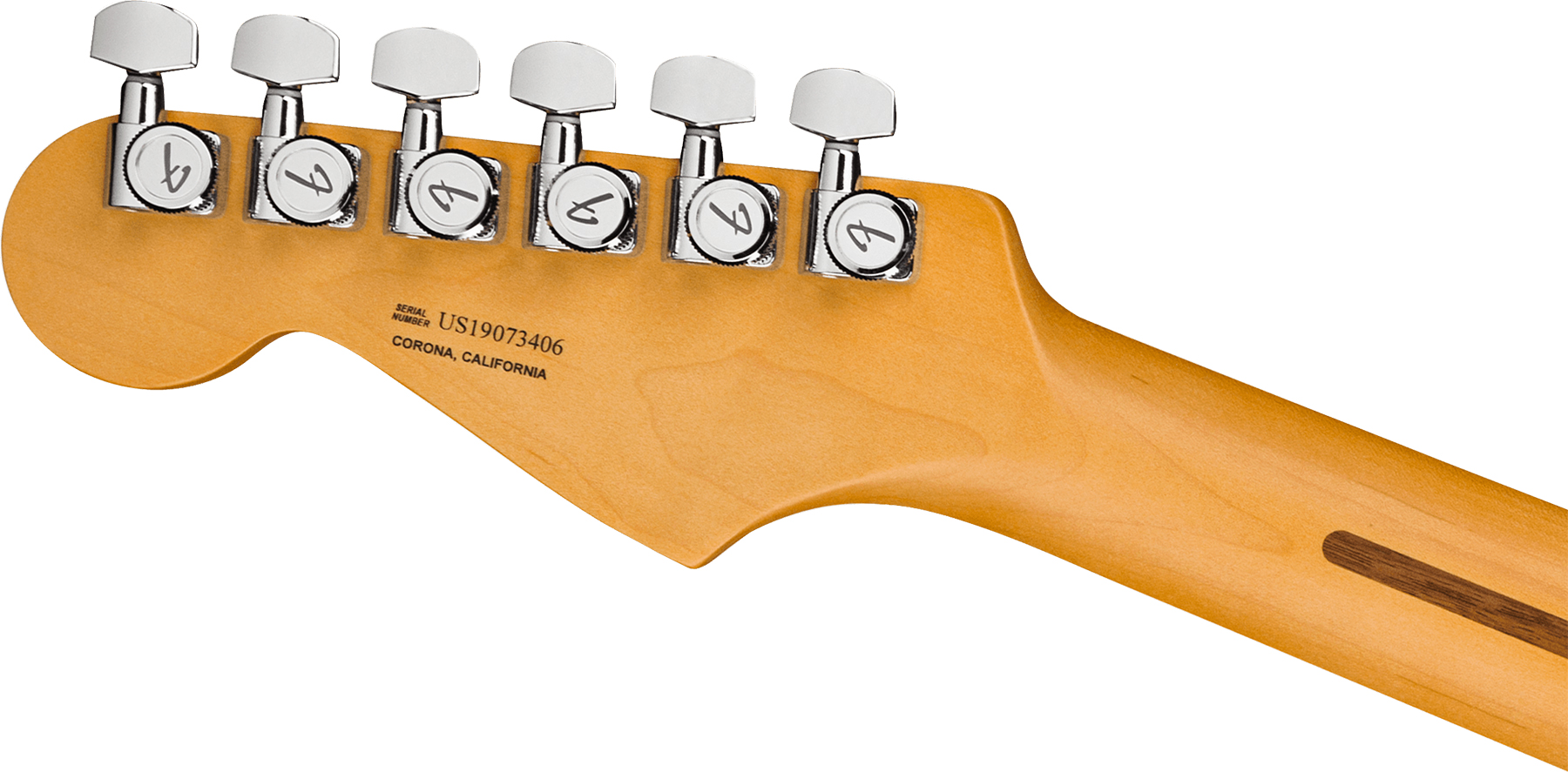 Fender Strat American Ultra 2019 Usa Rw - Arctic Pearl - E-Gitarre in Str-Form - Variation 3