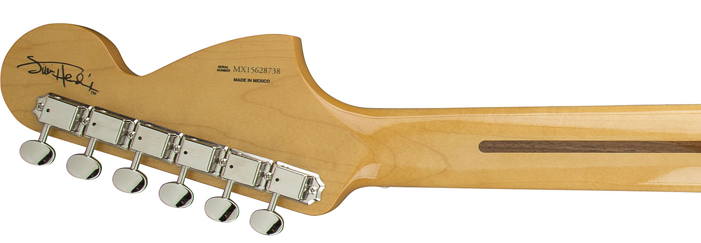 Fender Jimi Hendrix Strat Mex Sss Mn - Black - E-Gitarre in Str-Form - Variation 6