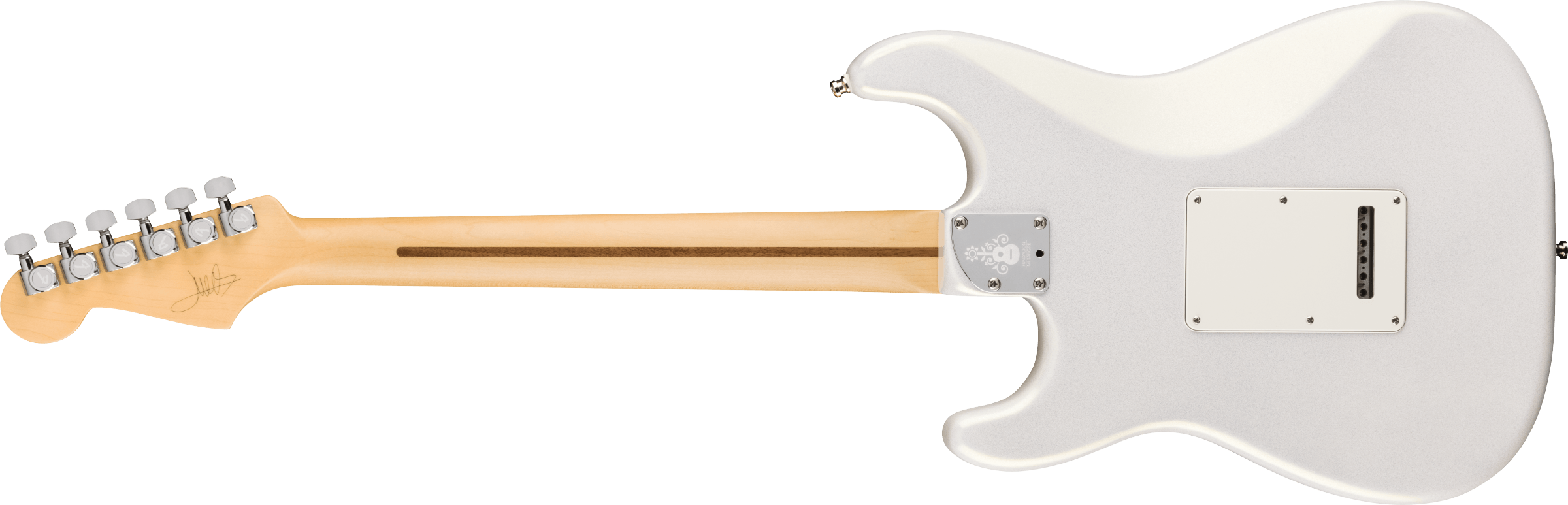 Fender Juanes Strat Trem Hss Mn - Luna White - E-Gitarre in Str-Form - Variation 1