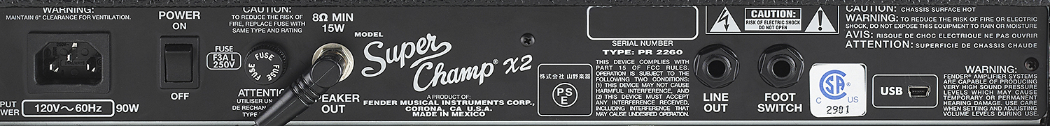 Fender Super Champ X2 Fsr 2014 Cabernet.blues 15w 1x10 Celestion Greenback Wine.red - Combo für E-Gitarre - Variation 2