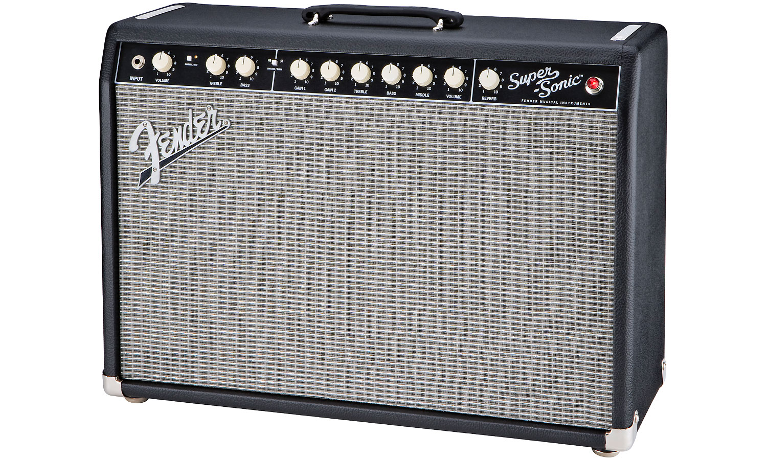 Fender Super Sonic 22w 1x12 Black Pepper - Combo für E-Gitarre - Variation 1
