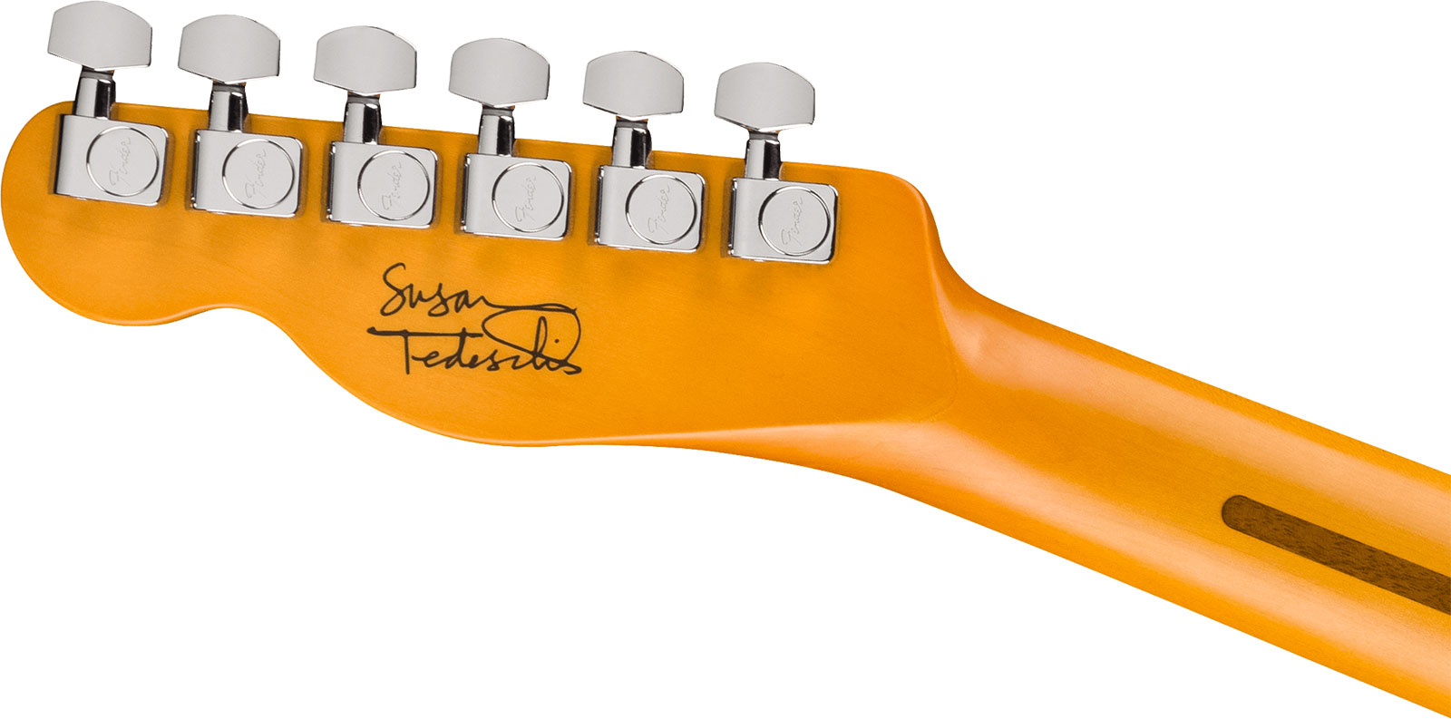 Fender Susan Tedeschi Tele Usa Signature 2s Ht Rw - Aged Caribbean Mist - E-Gitarre in Teleform - Variation 4