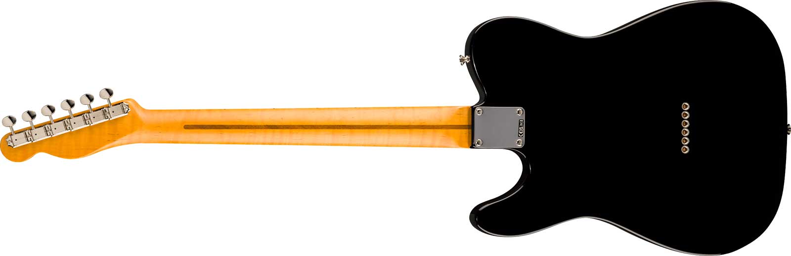 Fender Tele 1951 American Vintage Ii Ltd Usa 2s Ht Mn - Black - E-Gitarre in Teleform - Variation 1