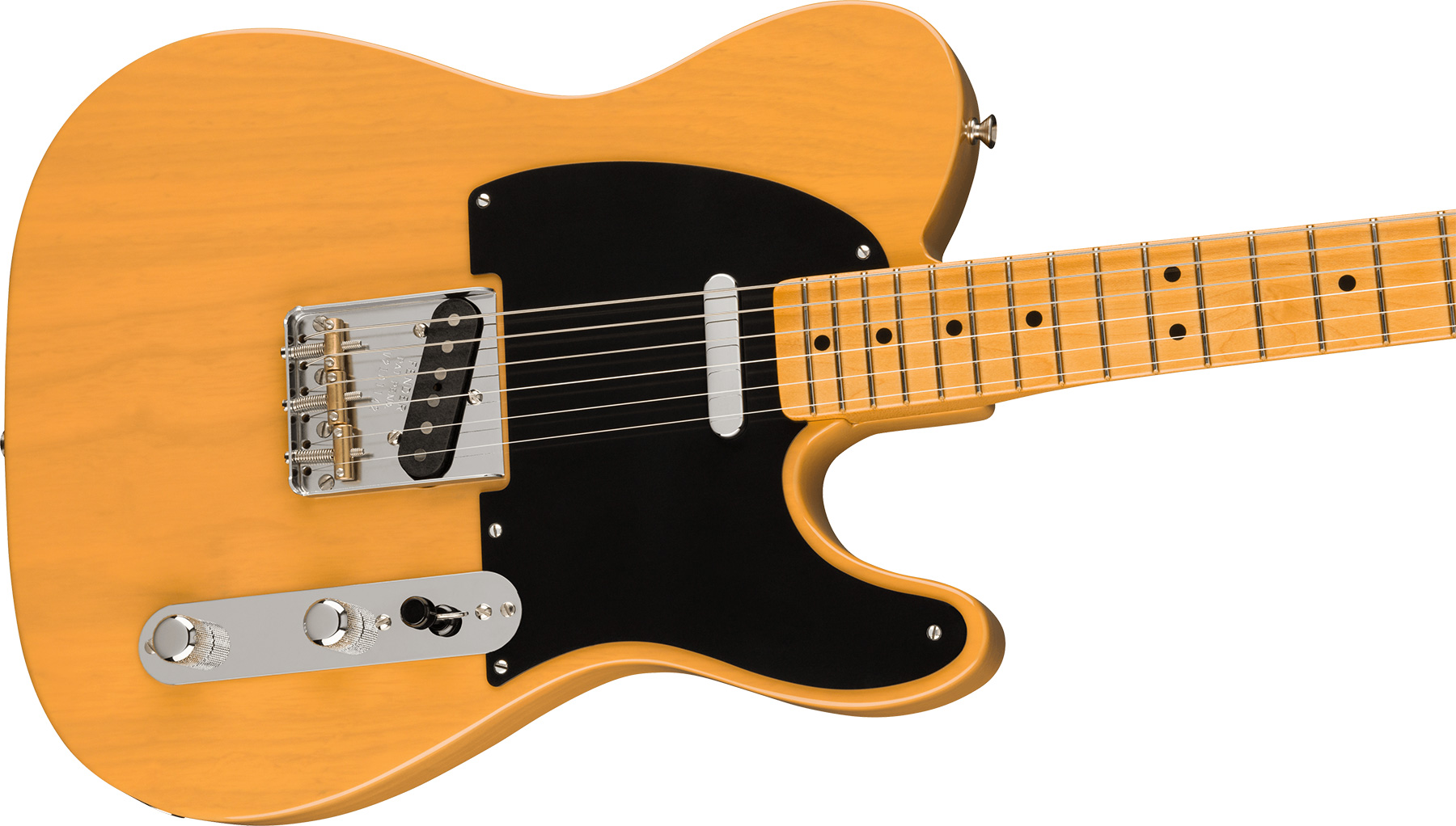 Fender Tele 1951 American Vintage Ii Usa 2s Ht Mn - Butterscotch Blonde - E-Gitarre in Teleform - Variation 2