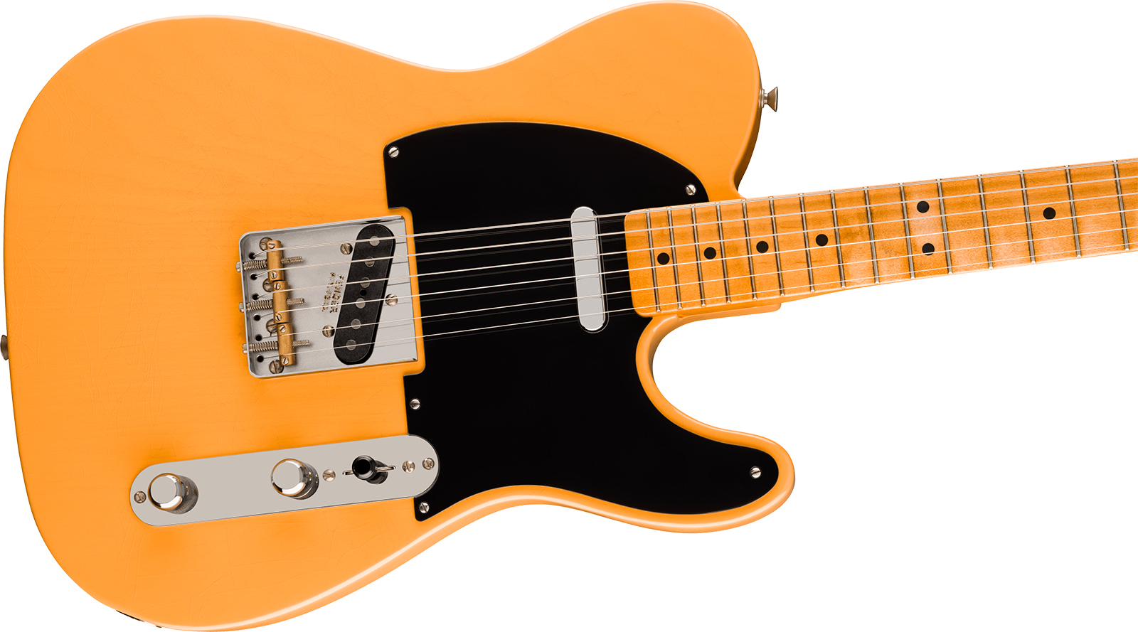 Fender Tele 1951 Vintera Ii Roadworn 75th Ann. Mex 2s Ht Mn - Butterscotch Blonde - E-Gitarre in Teleform - Variation 3