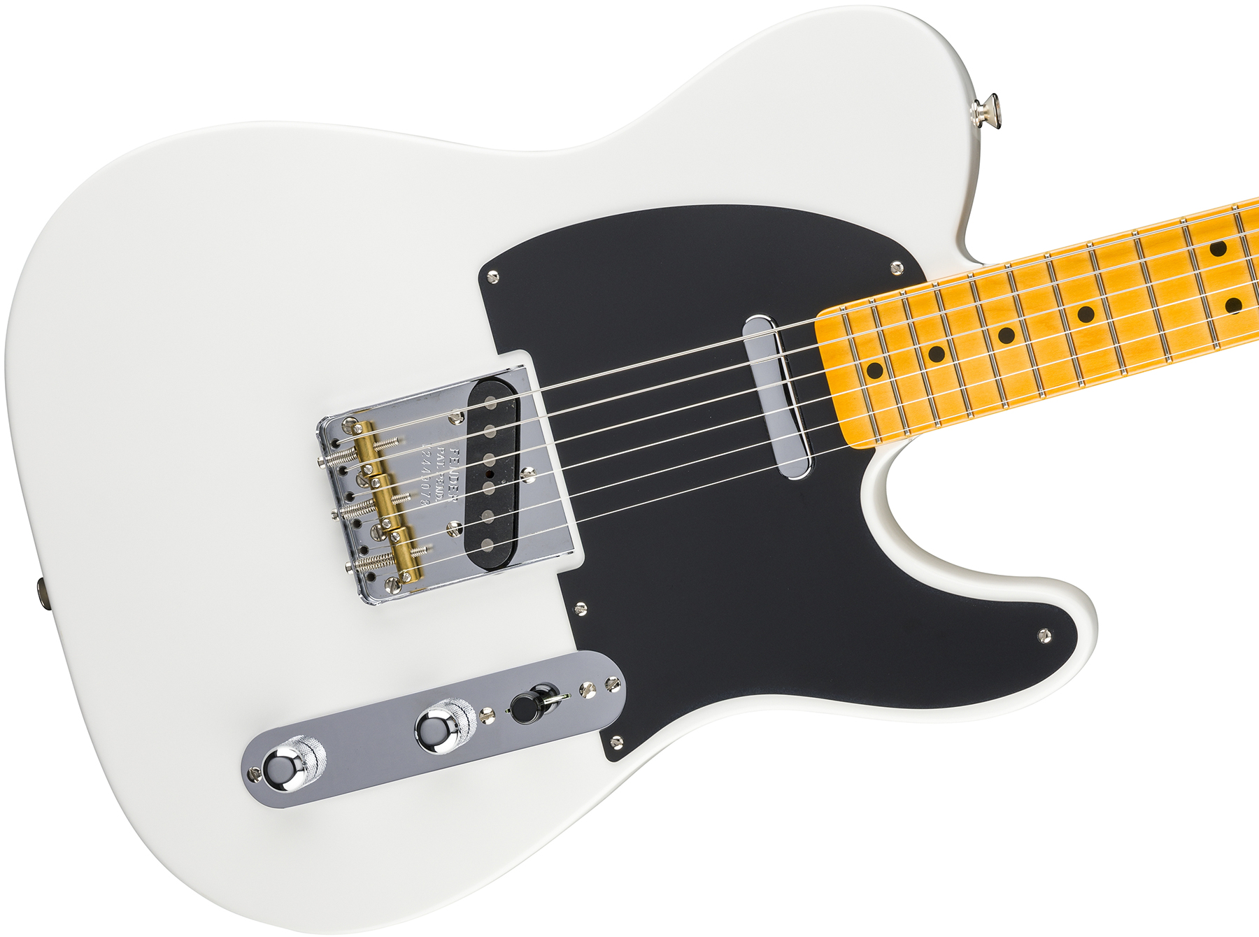 Fender Tele 1952 American Vintage Ii Ltd Usa 2s Ht Mn - Prototype White - E-Gitarre in Teleform - Variation 2