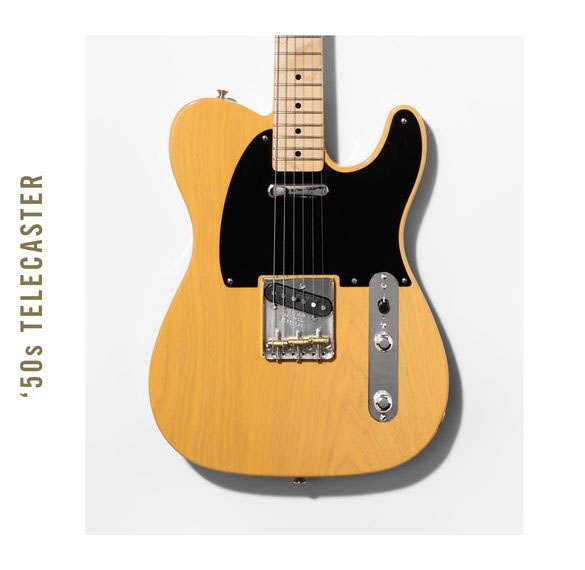 Fender Tele '50s American Original Usa Mn - Butterscotch Blonde - E-Gitarre in Teleform - Variation 4
