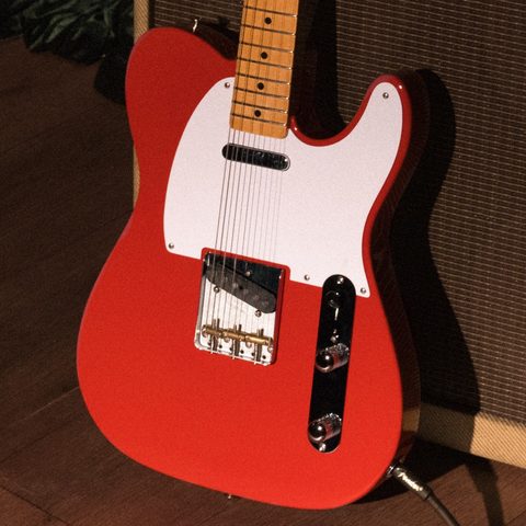 Fender Tele 50s Vintera Vintage Mex Mn - Fiesta Red - E-Gitarre in Teleform - Variation 4