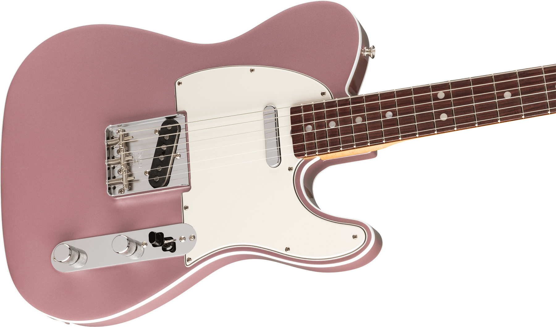 Fender Tele '60s American Original Usa Ss Rw - Burgundy Mist Metallic - E-Gitarre in Teleform - Variation 2