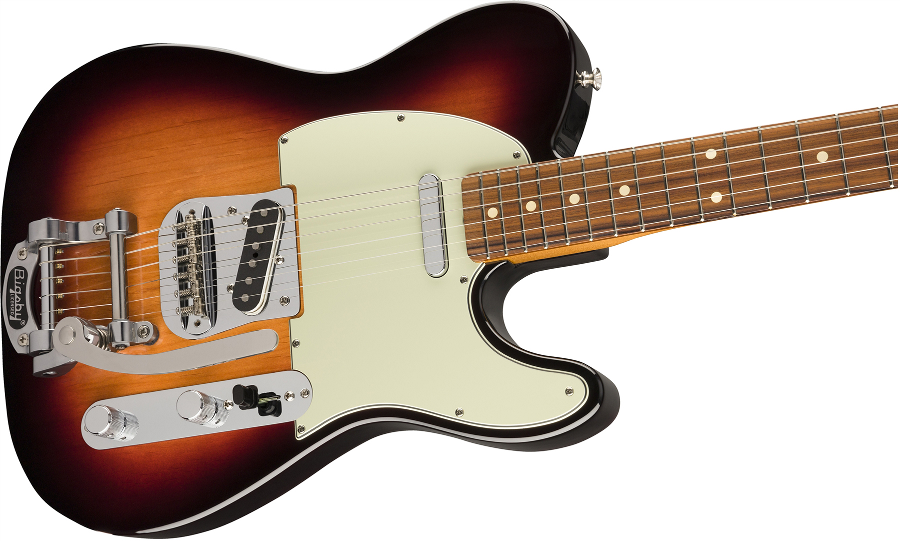 Fender Tele 60s Bigsby Vintera Vintage Mex Pf - 3-color Sunburst - E-Gitarre in Teleform - Variation 2