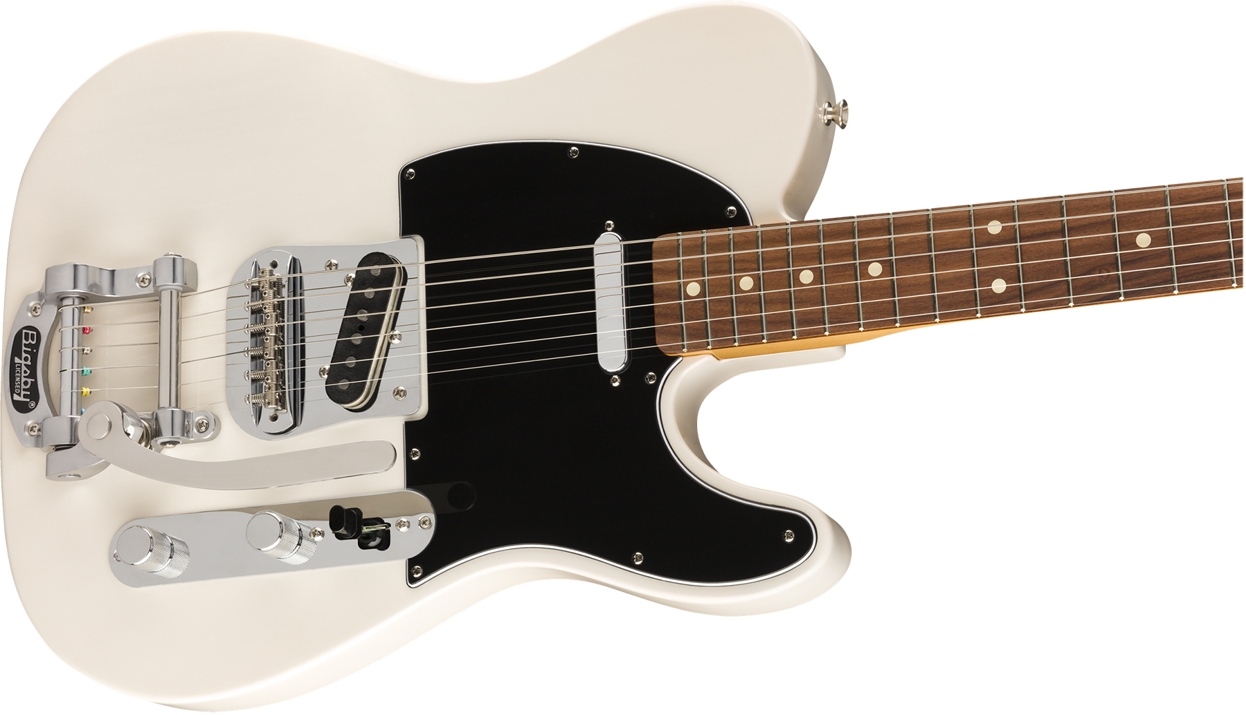 Fender Tele 60s Bigsby Vintera Vintage Mex Pf - White Blonde - E-Gitarre in Teleform - Variation 2