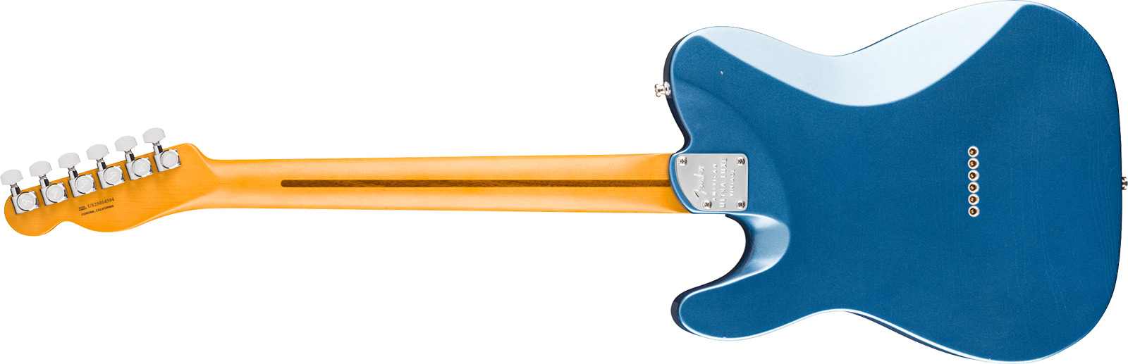 Fender Tele 60s Custom American Ultra Luxe Vintage Usa 2s Ht Rw - Lake Placid Blue - E-Gitarre in Teleform - Variation 1