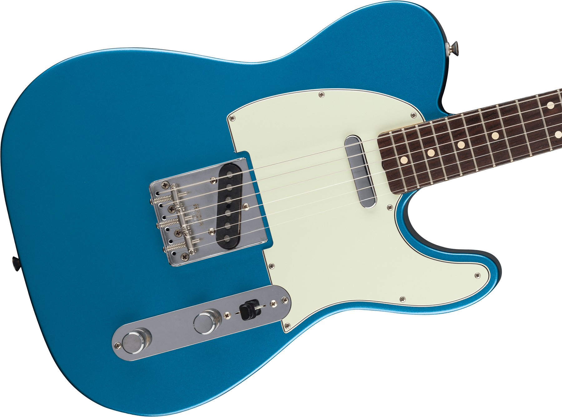 Fender Tele 60s Road Worn Vintera 2 Ltd Mex 2s Ht Rw - Lake Placid Blue - E-Gitarre in Teleform - Variation 2
