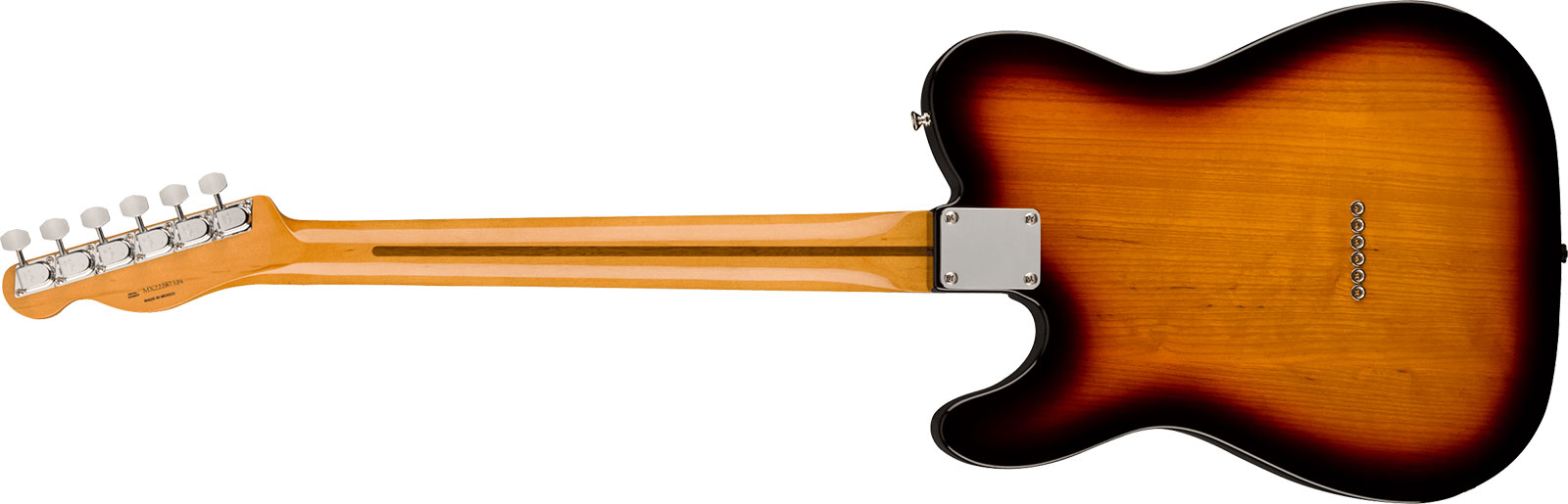 Fender Tele 60s Thinline Vintera 2 Mex 2s Ht Mn - 3-color Sunburst - Semi-Hollow E-Gitarre - Variation 1