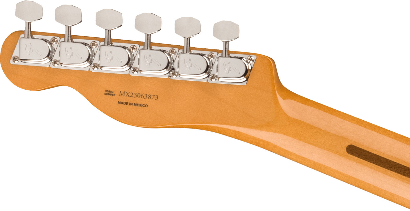 Fender Tele 60s Thinline Vintera 2 Mex 2s Ht Mn - Black - Semi-Hollow E-Gitarre - Variation 3