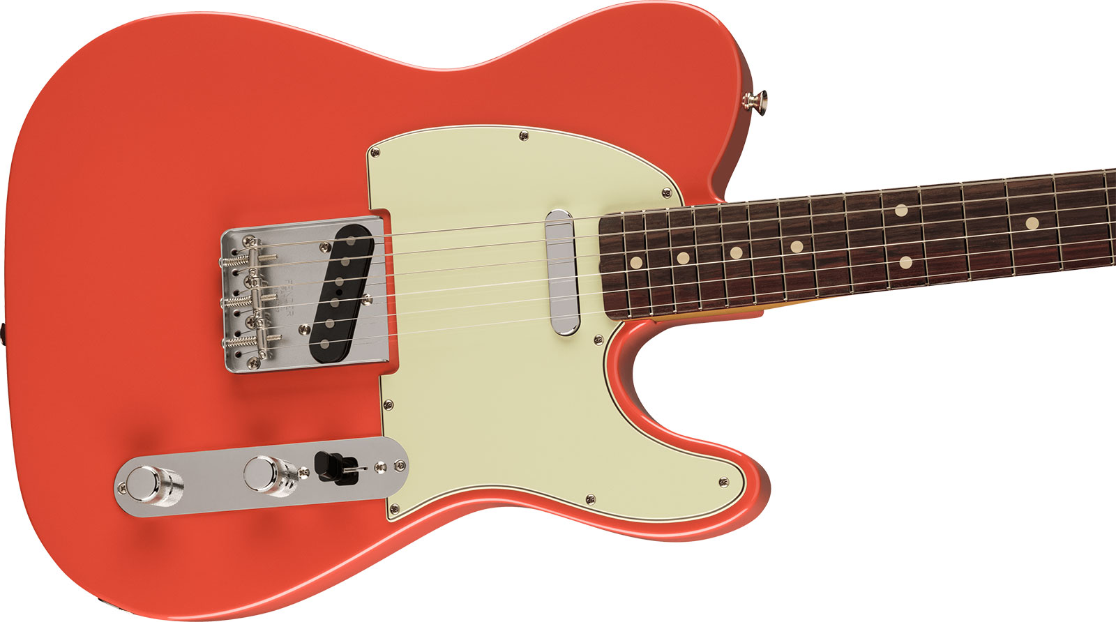 Fender Tele 60s Vintera 2 Mex 2s Ht Rw - Fiesta Red - E-Gitarre in Teleform - Variation 2