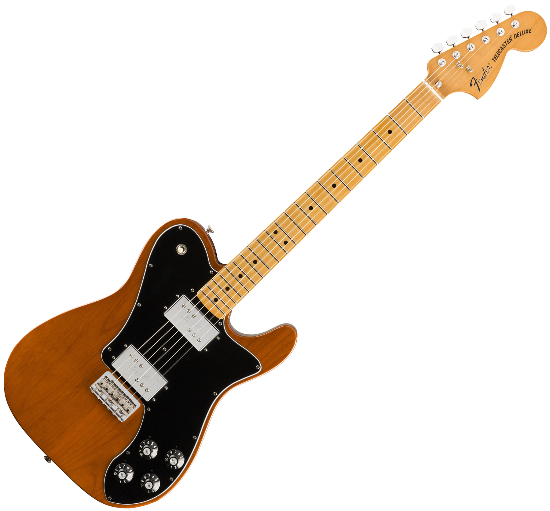 Solidbody e-gitarre Fender Vintera 70's Telecaster Deluxe (MEX, MN) - mocha  sunburst