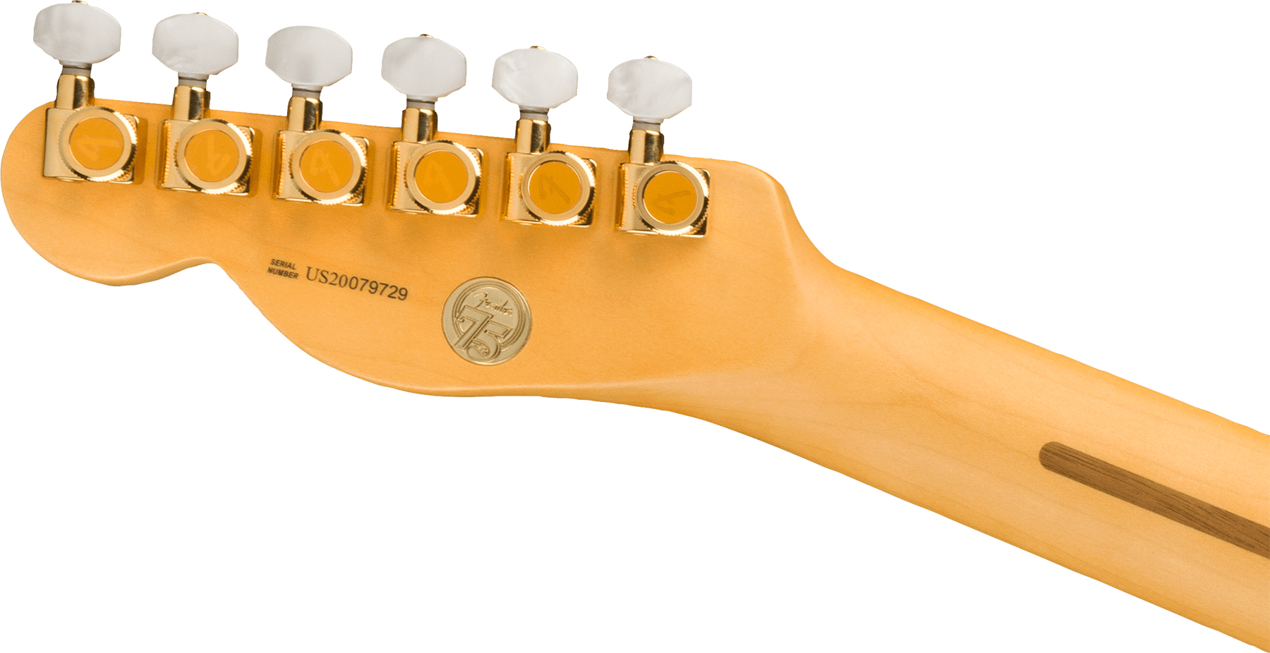 Fender Tele 75th Anniversary Commemorative Ltd Usa Mn +etui - 2-color Bourbon Burst - E-Gitarre in Teleform - Variation 3