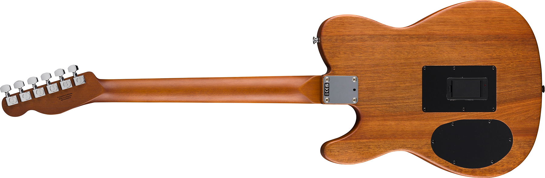 Fender Tele Acoustasonic Standard Ind Epicea Nyatoh Rw - Aged Natural - Folk-Gitarre - Variation 1