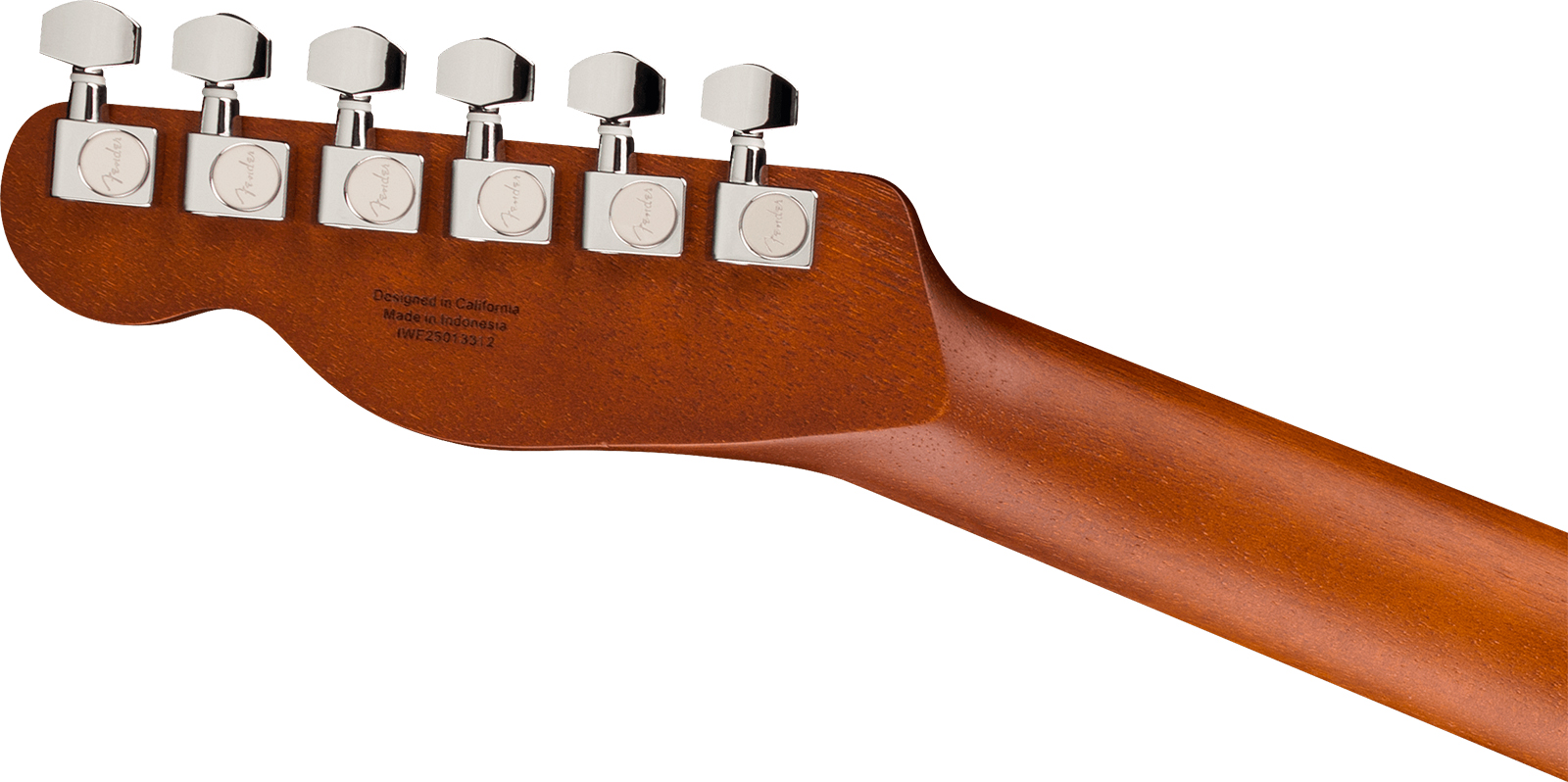 Fender Tele Acoustasonic Standard Ltd Ind Epicea Nyatoh Rw - Lake Placid Blue - Folk-Gitarre - Variation 3
