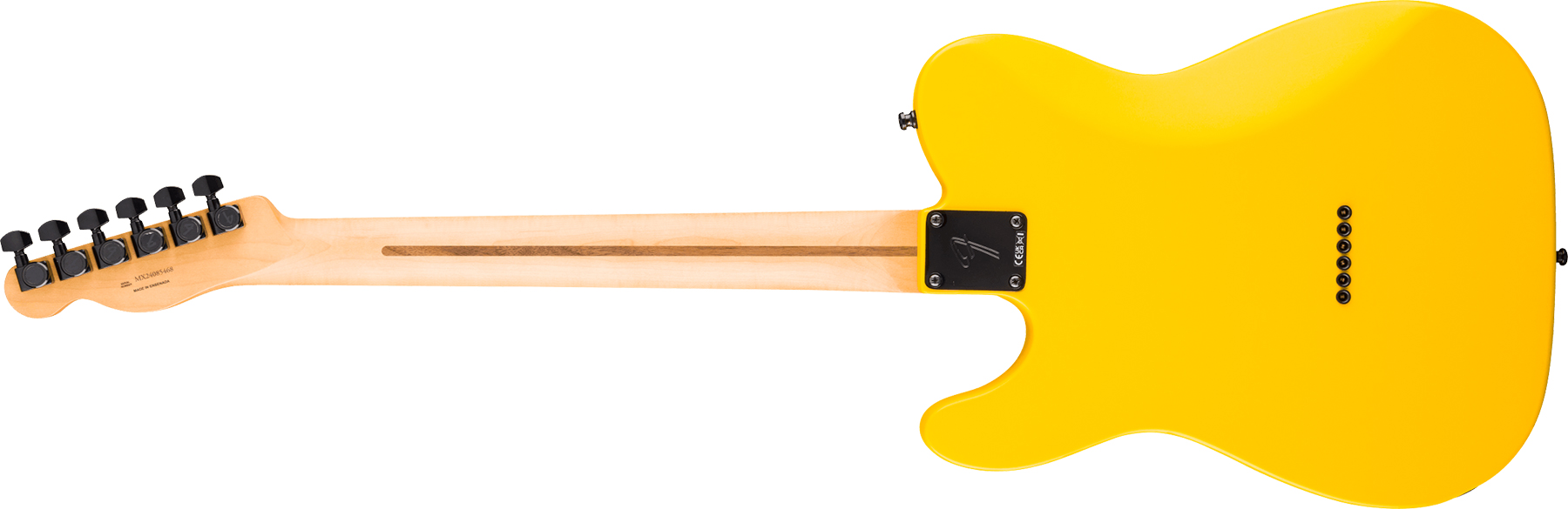 Fender Tele Advanced Hh Player Ltd Mex 2h Seymour Duncan Eb - Ferrari Yellow - E-Gitarre in Teleform - Variation 1