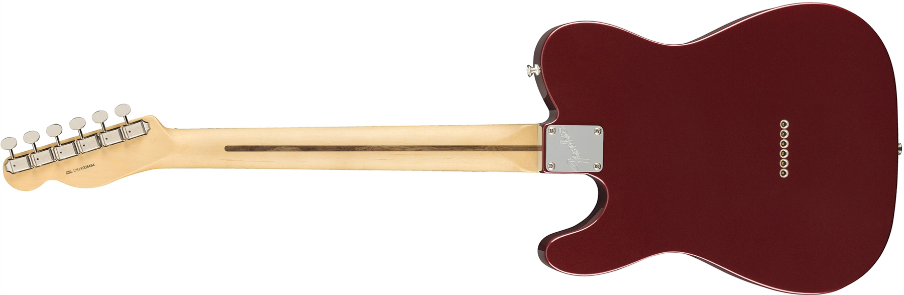 Fender Tele American Performer Hum Usa Sh Rw - Aubergine - E-Gitarre in Teleform - Variation 1