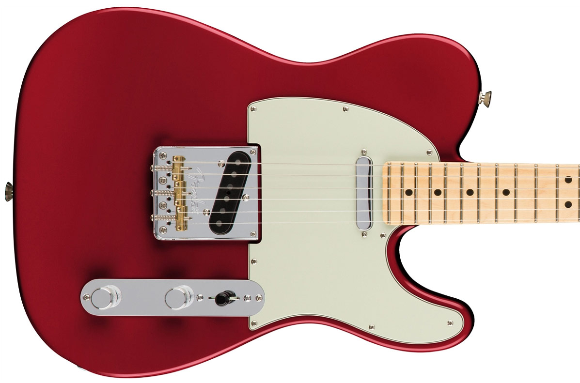 Fender Tele American Professional 2s Usa Mn - Candy Apple Red - E-Gitarre in Teleform - Variation 1