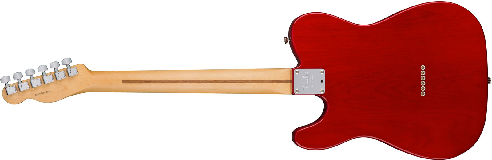 Fender Tele American Professional 2s Usa Rw - Crimson Red Transparent - E-Gitarre in Str-Form - Variation 1