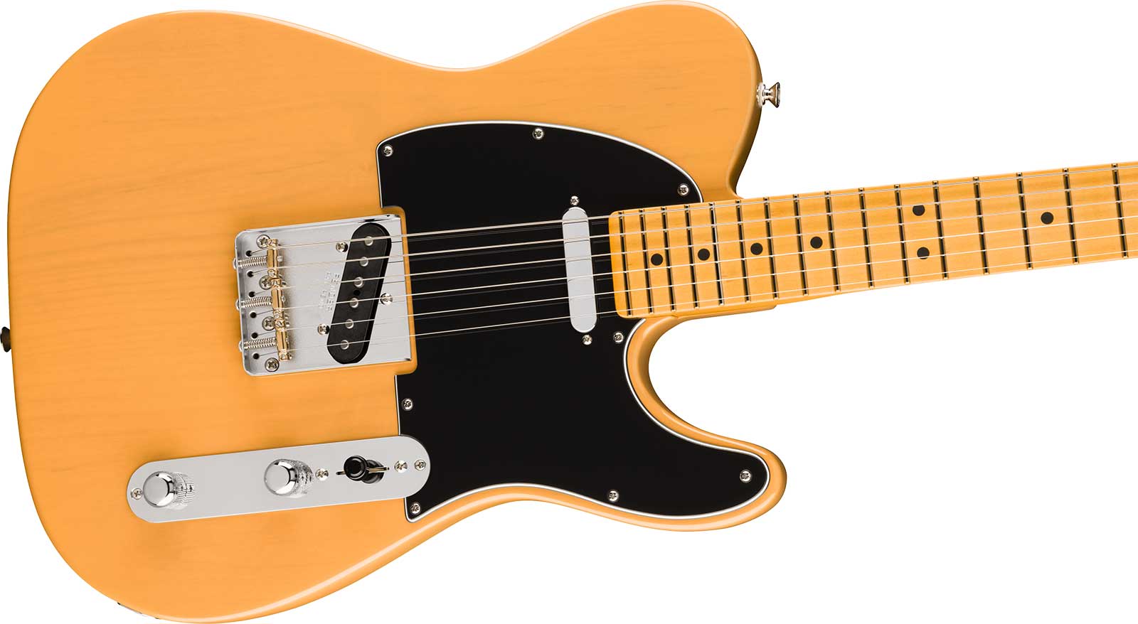 Fender Tele American Professional Classic Usa 2s Ht Mn - Butterscotch Blonde - E-Gitarre in Teleform - Variation 2