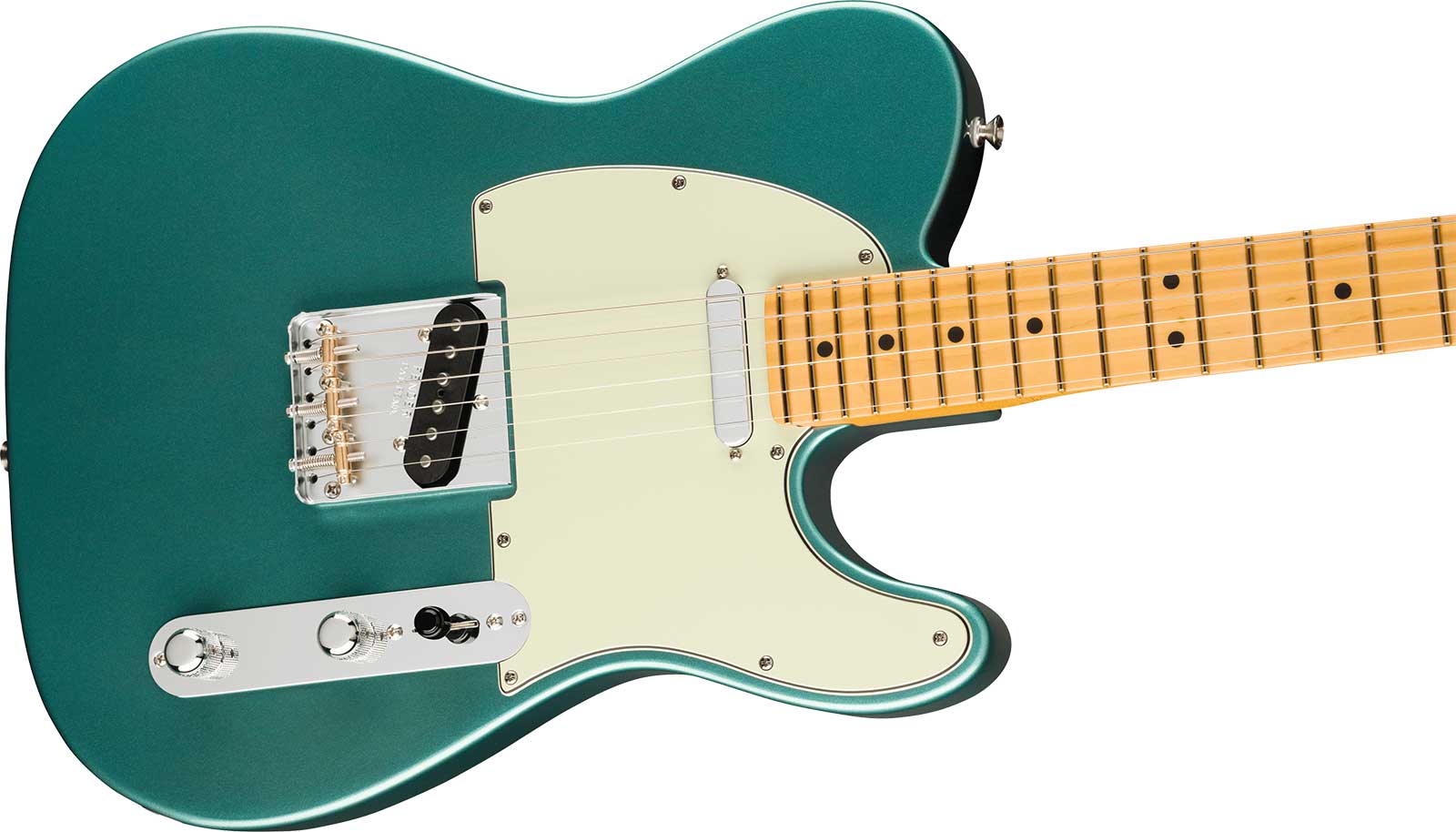 Fender Tele American Professional Classic Usa 2s Ht Mn - Faded Sherwood Green Metallic - E-Gitarre in Teleform - Variation 2