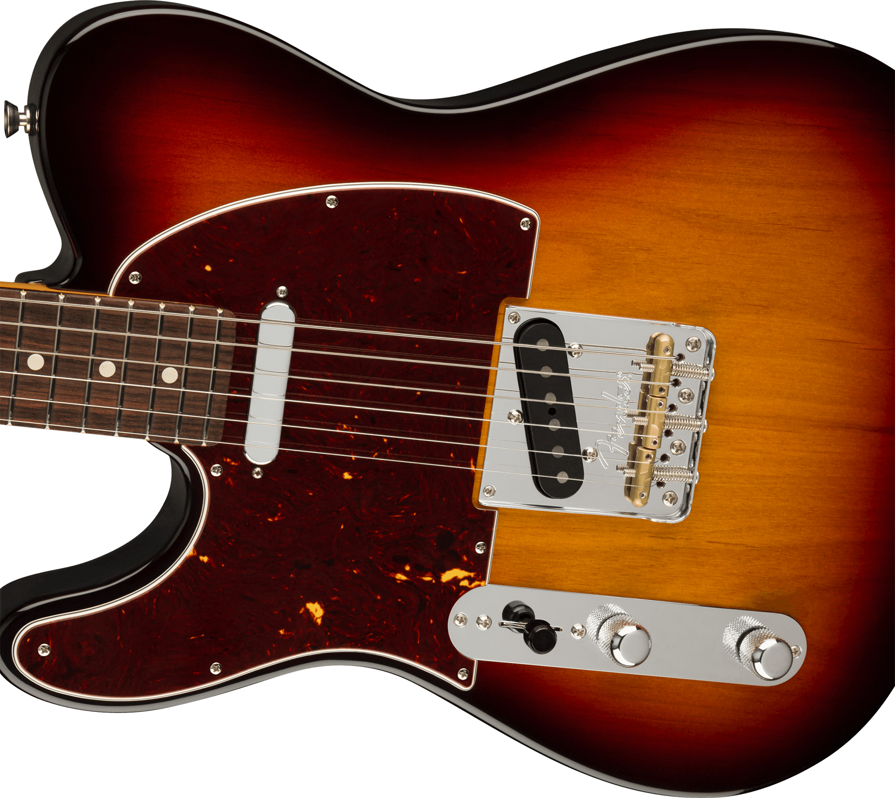 Fender Tele American Professional Ii Lh Gaucher Usa Rw - 3-color Sunburst - E-Gitarre für Linkshänder - Variation 2