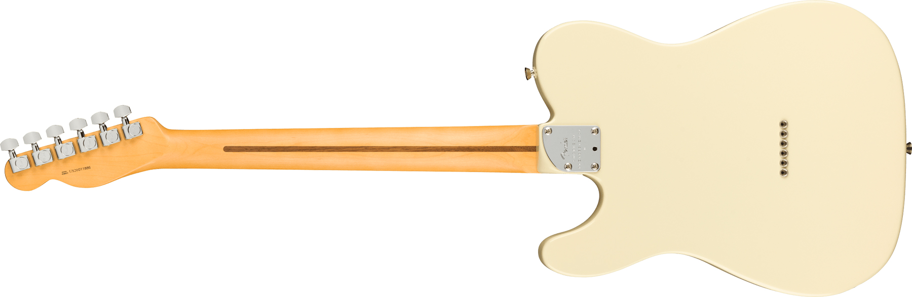 Fender Tele American Professional Ii Usa Rw - Olympic White - E-Gitarre in Teleform - Variation 1